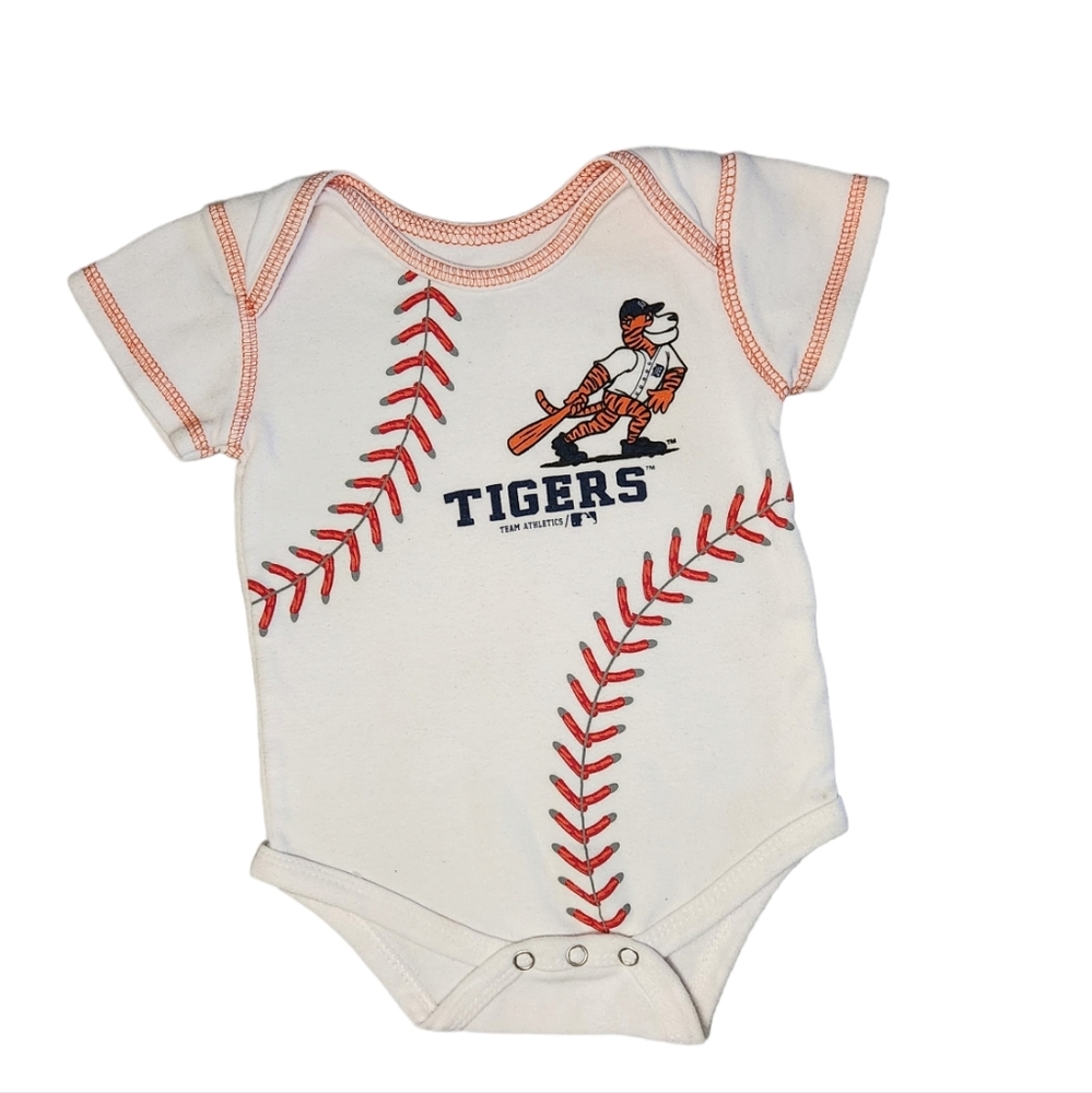 Detroit Tigers Baseball Onesie 6-9 months